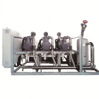 復(fù)盛雙級(jí)螺桿三并聯(lián)機(jī)組 NLFS3-75【凝新】