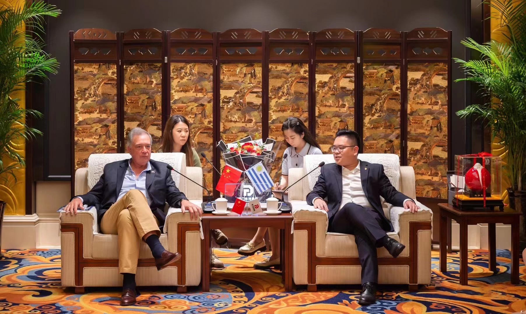 烏拉圭牧農(nóng)漁業(yè)部部長訪華